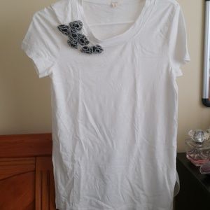J Crew shirt with flower pattern